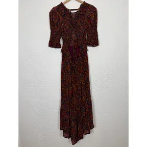 Sea New York Ilana Ikat Floral Dress Prairie Size Small thumbnail 6
