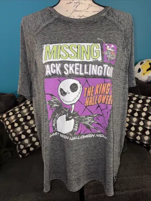 🎉4 for $20 Disney's Nightmare Before Christmas Sleep Shirt, XL thumbnail 1