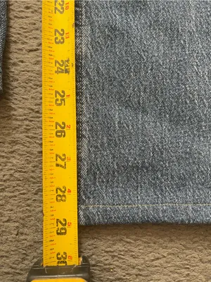 Old navy Classic High-Rise Straight wide Leg Jeans - Dark Blue thumbnail 7