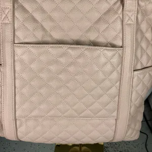 DD Bird The Taupe Leather‎ Nash With Changing Pad Diaper Bag Luxury Shoulder thumbnail 10