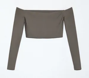 Zara‎ off the shoulder crop top thumbnail 1