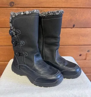 Weatherproof Delta Winter boots Sz 7.5 Black thumbnail 1
