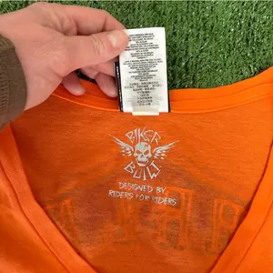 Harley-Davidson Women's Vibrant Orange Long Sleeve Tee thumbnail 8