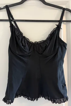 Black Victoria's Secret Corset Top thumbnail 1