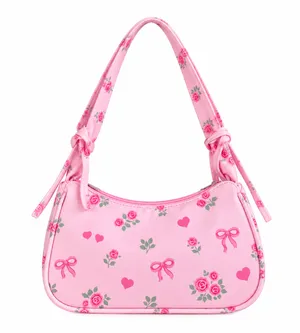Hello Kitty Pink Bow Mini Shoulder Bag Y2K Purse thumbnail 2