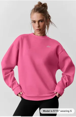Alo Accolade Crew Neck Pullover thumbnail 1