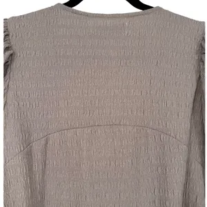 NWT Free People FP Beach Anderson‎ Mini Dress City Fog Taupe Long Sleeve Size XS thumbnail 7