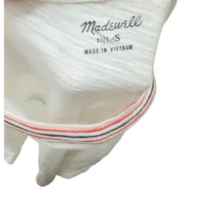 Madewell White Cotton Shirt thumbnail 5