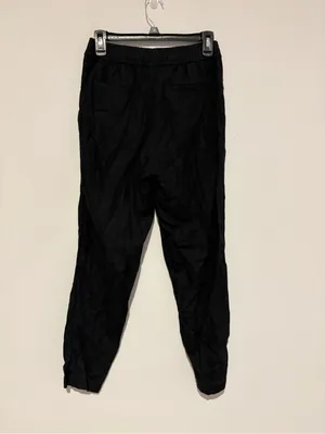 Old Navy Linen Taper Pants Black Size XS thumbnail 2