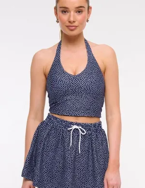 NWT Abercrombie & Fitch YPB sculptLUX Halter Tank thumbnail 2