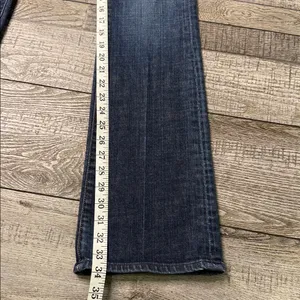 Citizens Of Humanity Margo Low Waist, Boot Cut Stretch Blue Jeans thumbnail 5