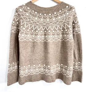 Old Ranch Womens Sylva Sweater Color Cinder Sime Large Western Homestead Grandpa thumbnail 3