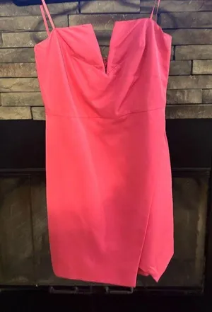 Pink Do+Be strapless dress thumbnail 1