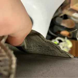 Alegria‎ snake skin print mary Jane mules gray cream size 39 thumbnail 8