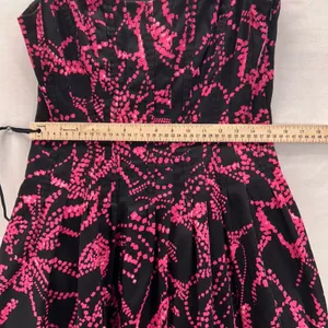 Jones New York Fit & Flare Dress Black‎ Pink 10 thumbnail 15
