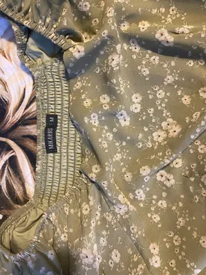 Green MikaRose square neck maxi Dress thumbnail 4