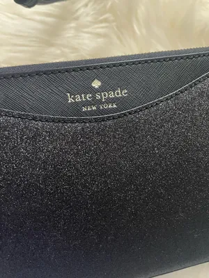 KATE SPADE New York "Joeley" <BLACK GLITTER> SMALL CROSSBODY BAG thumbnail 8