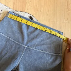LULULEMON Wunder Under In Washed Moon‎ Blue Size 4 thumbnail 7