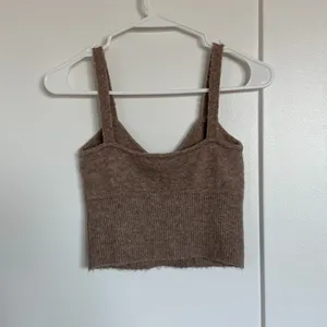 Zara Brown Knit Women's Top thumbnail 2
