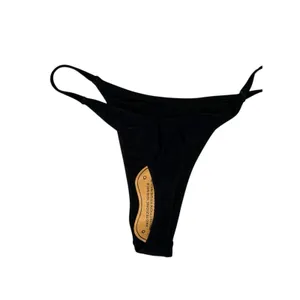 Halter Top & Thong Bottoms Black M 8 10 NWOT thumbnail 8