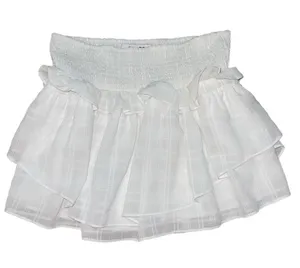 Do + Be white ruffle skirt women’s size large thumbnail 1