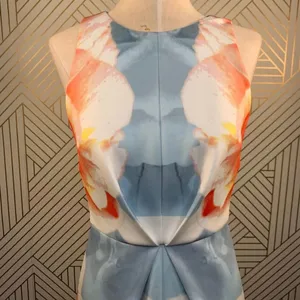 Keepsake‎ the Label Blue Graphic Floral Scuba Dress thumbnail 2