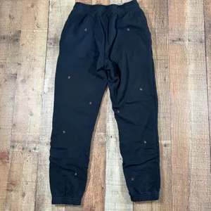 Rails Kingston Jogger Sweatpants XS Black Bronze Star Embroidery Cotton Modal thumbnail 8