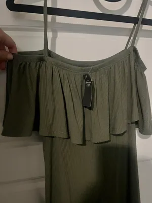 New With tags Abercrombie Green Dress thumbnail 3