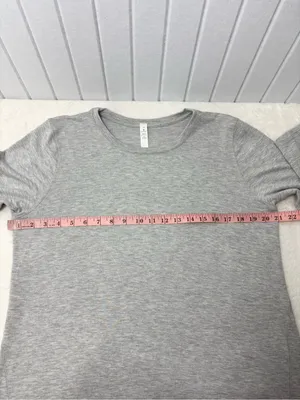 lululemon athletica Heather Gray Crewneck‎ Pullover thumbnail 5