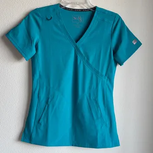 All Uniform Wear SoMi Scrub Top‎ Womens XS thumbnail 1