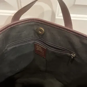 BURBERRY AUTHENTIC Nova check+‎ horse pattern, vintage purse handbag thumbnail 11