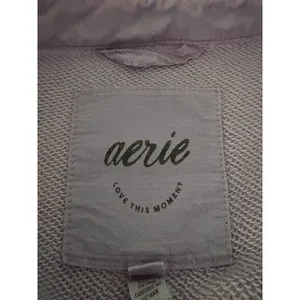 Aerie Shacket Shirt Lumberjane Size M Lilac Grunge Boho Oversized Layer thumbnail 4