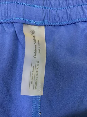 Outdoor Voices Blue Running Shorts Drawstring Athletic Activewear Pocket XXXL thumbnail 4