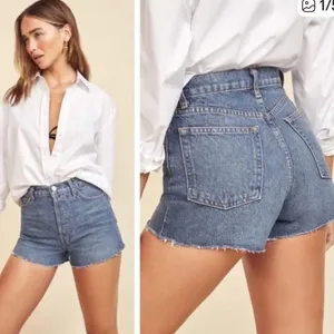 Reformation Dixie High rise Jean Shorts Iskar Wash NWT 28 thumbnail 2