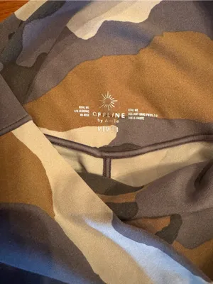 OFFLINE by Aerie Real Me High Waisted Camo Leggings - Medium (EUC) thumbnail 3