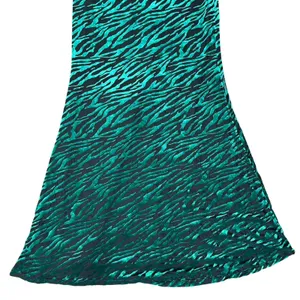 Runaway Lionell Emerald Green Zebra Stripe Backless Maxi Dress Sz 8 / L NEW Tags thumbnail 15