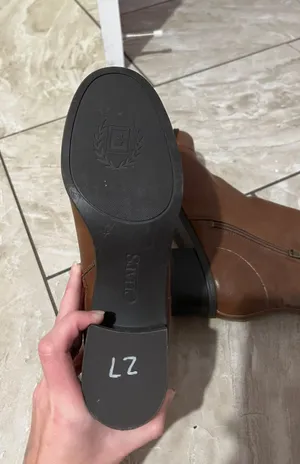 CHAPS Brown Ankle Boots thumbnail 6