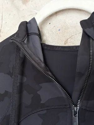 Lululemon Hooded Define Jacket Nulu, Heritage 365 Camo Deep Coal Multi thumbnail 3