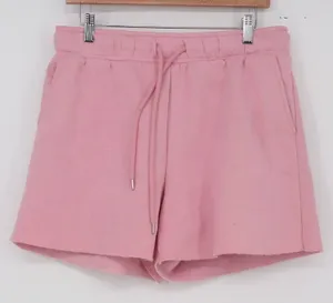 Forever 21 Shorts Women L Sweat Shorts Pink Raw Hem Excellent thumbnail 1