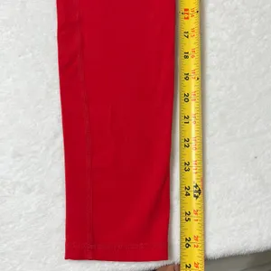 Buffbunny Red Leggings With Pockets Medium thumbnail 11