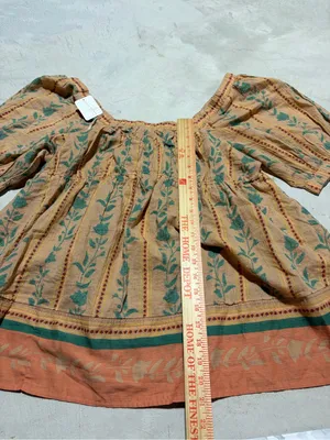 Free people Santorini Boho Square-Neck Peasant Top small thumbnail 6