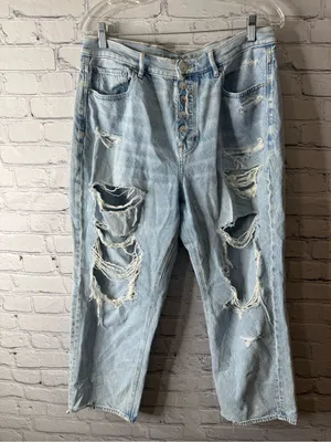 American Eagle women’s jeans 90s boyfriend 14 short thumbnail 2