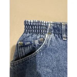 Vintage Lee Women's High Rise Jeans Elastic Waist‎ Band Size 12L thumbnail 4