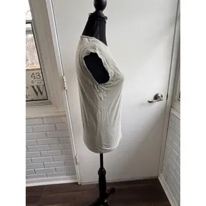 FRAME Le Mid Rise Muscle Tee‎ Small boho layered athleisure minimalist classic thumbnail 2