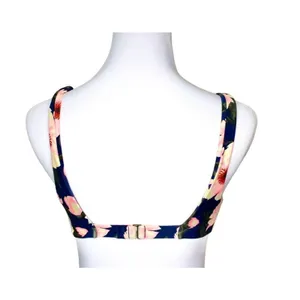 Tori Praver Hawaiian Inspired Floral Bikini Top Swim‎ XS Beach Vacation Coastal thumbnail 5