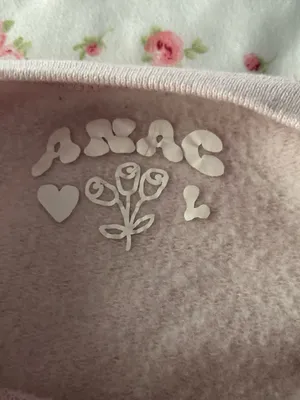 Anac Lavender Crewneck Sweatshirt with Chest Embroidery thumbnail 2