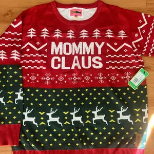 Tipsy Elves Mommy Claus Ugly Christmas Sweater thumbnail 2