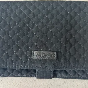 Vera Bradley Iconic All Together Black Wallet Like New thumbnail 3