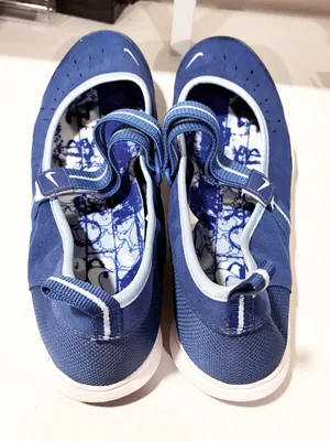 NIKE FREE MARYJANE BALERINY SPORTOWER Blue Strap Sneakers Size 12 thumbnail 4