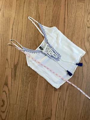 H&M Lace Up Tank Top thumbnail 6